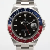 ロレックス GMTマスター 16700 SS AT ブラック文字盤