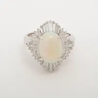 ノンブランド オパール ダイヤ Pt900