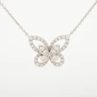 グラフ バタフライ シルエット ダイヤ 750(WG)