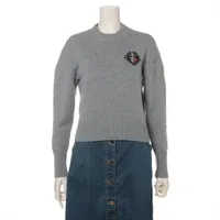 アレキサンダーマックイーン ウール ニット XS グレー