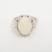 ノンブランド オパール ダイヤ Pt900