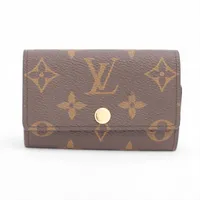 ルイ・ヴィトン モノグラム ミュルティクレ6 M62630 キーケース ブラウン