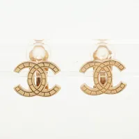 シャネル ココマーク GP イヤリング(両耳用) 03P ゴールド