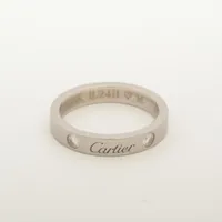 カルティエ ウェディング 2P ダイヤ Pt950 47