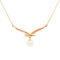 ミキモト パール K18(YG) 約7.5mm