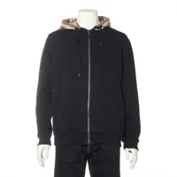 バーバリー コットン パーカー ティッシ期 M ブラック