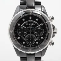 シャネル J12 H2419 CE×SS AT ブラック文字盤