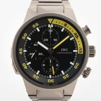 IWC アクアタイマー IW372301 TI AT ブラック文字盤