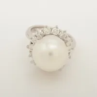 ノンブランド パール ダイヤ Pt900