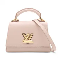 ルイ・ヴィトン LVロゴ ツイストワンハンドルBB M59090 グレージュ