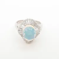 ノンブランド オパール ダイヤ Pt900