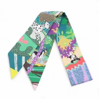 エルメス ツイリー  En Liberte 自由に シルク スカーフ マルチカラー