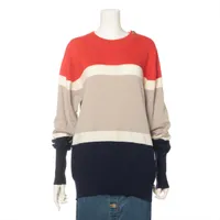 シャネル ココボタン カシミヤ ニット M マルチカラー