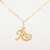 カシケイ ダイヤ K18(YG)