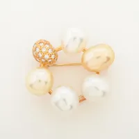 タサキ パール ダイヤ K18(YG)