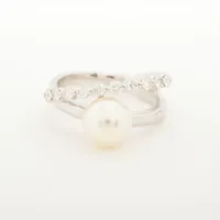 タサキ パール ダイヤ 750(WG) 約8.0mm