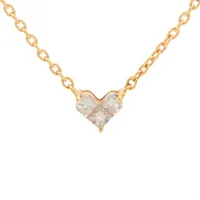 スタージュエリー ミステリアスハート ダイヤ K18(YG)