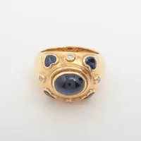 ノンブランド サファイア ダイヤ K18