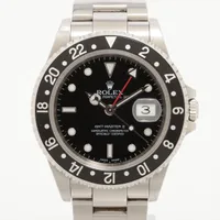 ロレックス GMTマスター Ⅱ 16710 SS AT ブラック文字盤