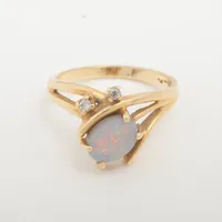 ノンブランド オパール ダイヤ 585