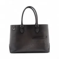 ベルルッティ カリグラフィ トゥージュール レザー トートバッグ ブラック