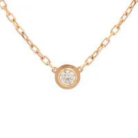 カルティエ ダムール SM ダイヤ 750(PG)