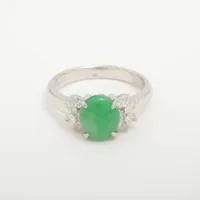 ノンブランド 翡翠 ダイヤ Pt900