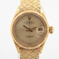ロレックス デイトジャスト YG AT シャンパン文字盤