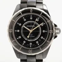 シャネル J12 H1626 CE×SS AT ブラック文字盤