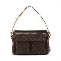 ルイ・ヴィトン モノグラム ヴィヴァシテ GM M51163 ブラウン