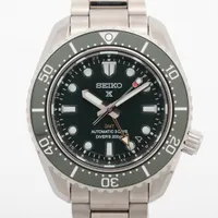 セイコー プロスペックス ダイバースキューバ ダイバーズ 1968 ヘリテージ GMT SBEJ009 SS AT グリーン文字盤