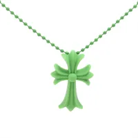 クロムハーツ スモールCHクロス ラバー ネックレス