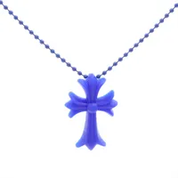 クロムハーツ スモールCHクロス ラバー ネックレス