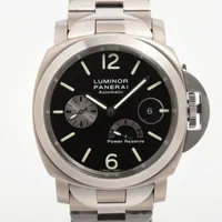 パネライ ルミノール パワーリザーブ PAM00124 SS AT ブラック文字盤