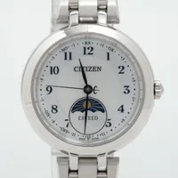 シチズン エクシード TI ソーラー ホワイトシェル文字盤
