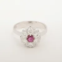 ノンブランド ルビー ダイヤ 585