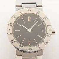 ブルガリ ブルガリブルガリ BB23SS SS QZ ブラック文字盤