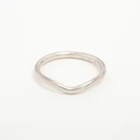 ティファニー ボーンカフ ルテニウム バングル シルバー ABランクの