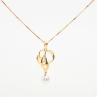 タサキ パール K18(YG) 約7.5mm