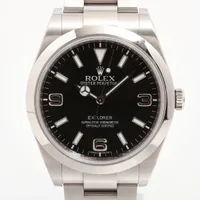 ロレックス エクスプローラーⅠ 214270 SS AT ブラック文字盤