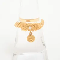 ミキモト ダイヤ K18(YG)