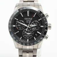 セイコー アストロン GPS SBXC003 TI ソーラー ブラック文字盤