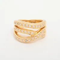 タサキ ダイヤ K18(YG)