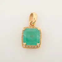 ノンブランド エメラルド ダイヤ K18