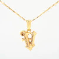 チャーマー ダイヤ K18(YG)