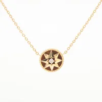 ディオール ローズ デ ヴァン 1P タイガーアイ ダイヤ 750(YG)