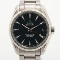 オメガ シーマスター アクアテラ 231.10.39.21.03.002 SS AT ブルー文字盤