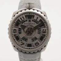 ボンバーグ ボルト68 BS45ASS SS×革 AT グレー文字盤