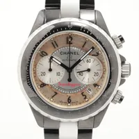 シャネル J12 スーパーレッジェーラ H1624 CE×SS AT シルバー文字盤