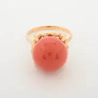 ノンブランド 珊瑚 K18 約13.0mm